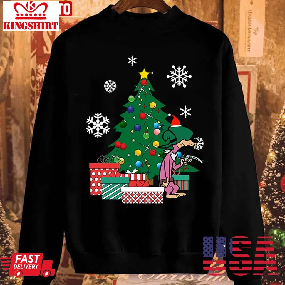 Pretium Droop A Long Around The Christmas Tree Unisex Sweatshirt Plus Size