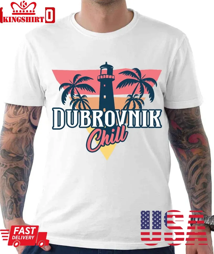 The cool Dubrovnik Chill Unisex T Shirt Unisex Tshirt