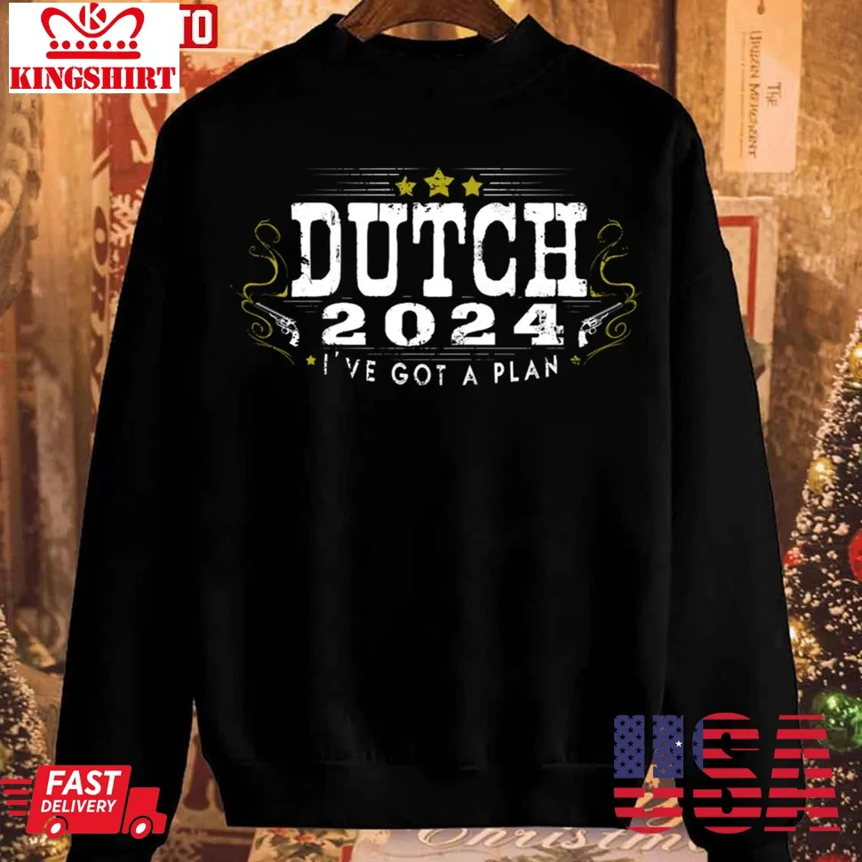 Dutch 2024 Red Dead Redemption Unisex Sweatshirt Plus Size