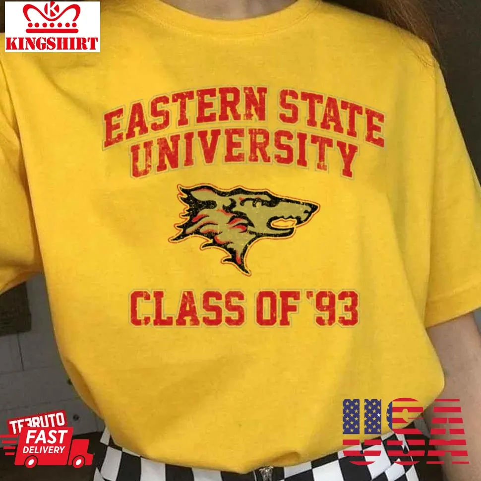 Eastern State University Class Of 93 Variant Unisex T Shirt Plus Size