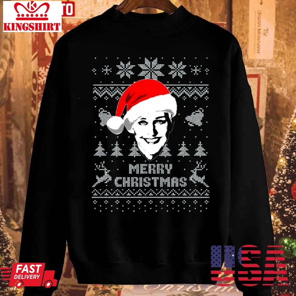Ellen Merry Christmas Unisex Sweatshirt Plus Size