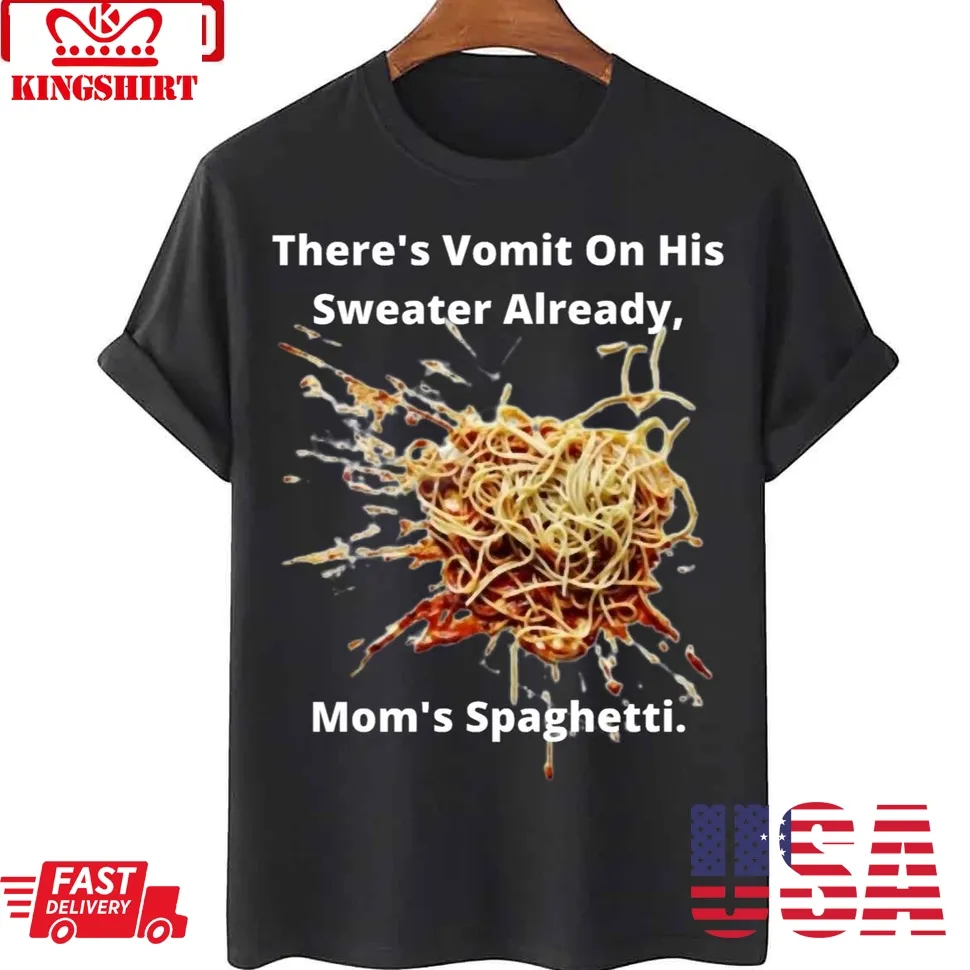 Eminem Spaghetti Meme Black Funny Eminem Meme Unisex Sweatshirt Unisex Tshirt