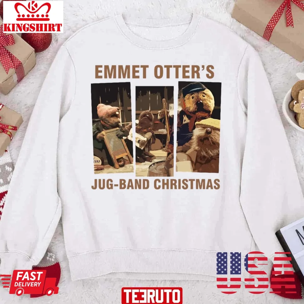 Be Nice Emmet Otter Jug Band Retro Unisex Sweatshirt Plus Size