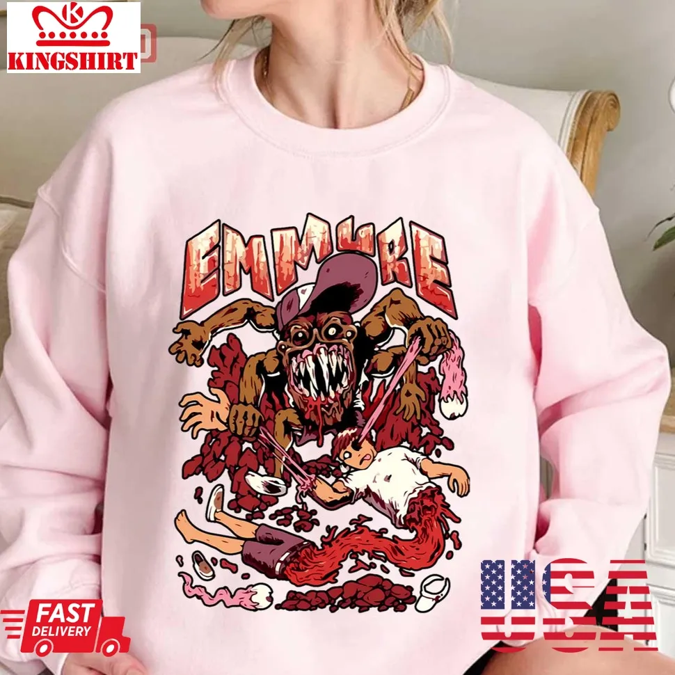 Emmure Demons With Ryu Unisex Sweatshirt Unisex Tshirt