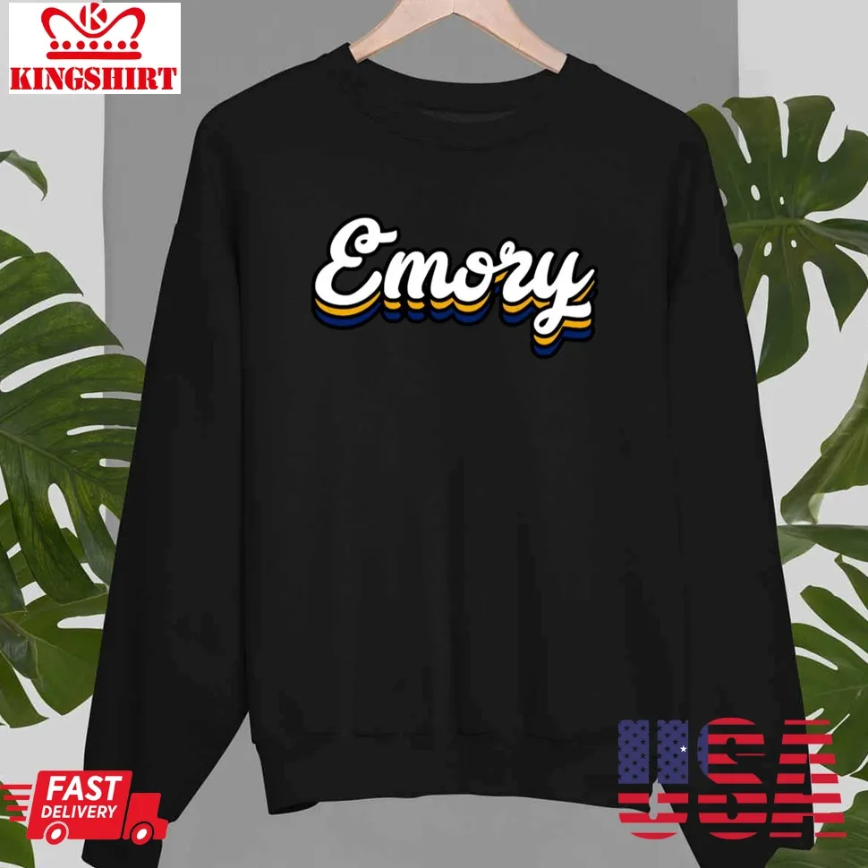 Emory Emory University Unisex Sweatshirt Size up S to 4XL
