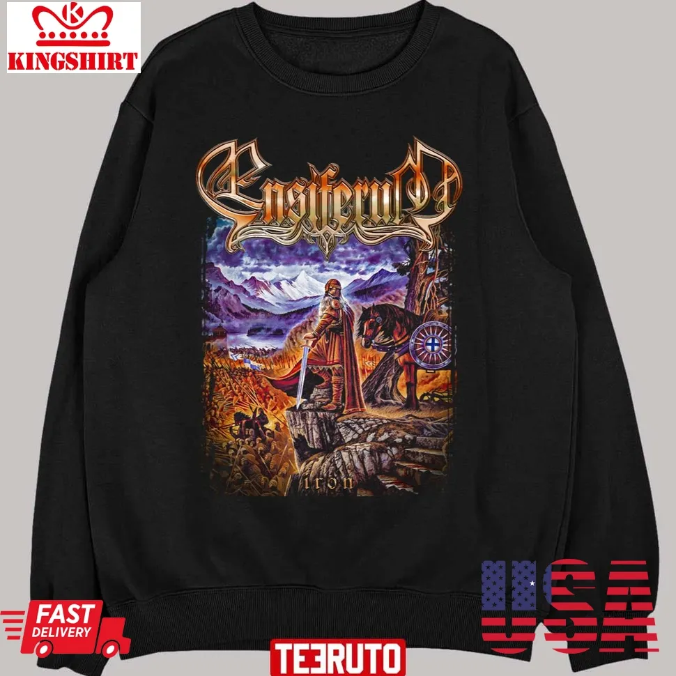 Ensiferum Iron Album Unisex Sweatshirt Plus Size