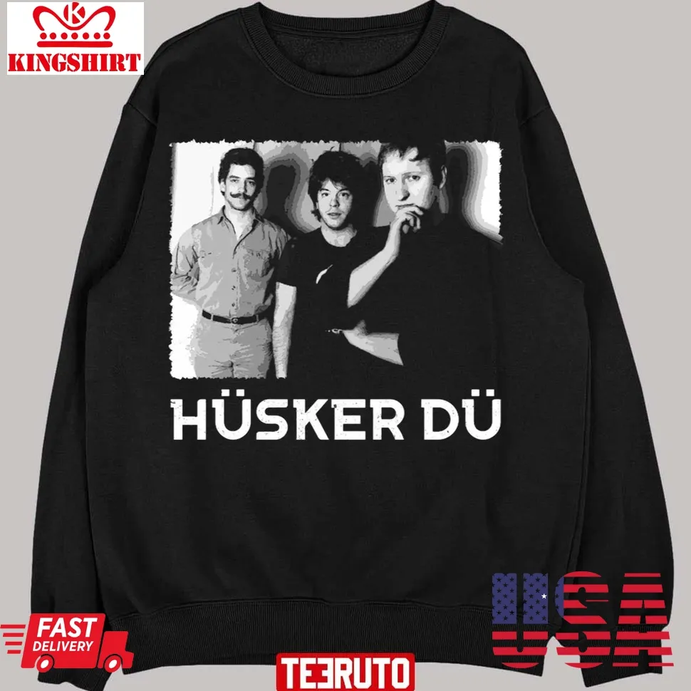 Everything Falls Apart Husker Du's Visual Unisex Sweatshirt Size up S to 4XL