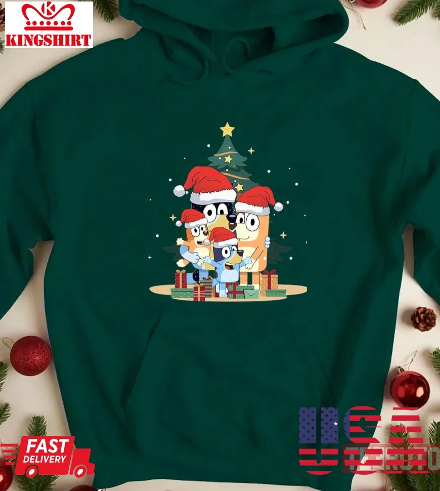 Romantic Style Family Merry Christmas Unisex Sweatshirt Unisex Tshirt