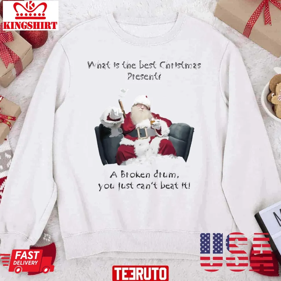 Awesome Fasbytes Xmas Merry Christmas Santa Claus Pun Unisex Sweatshirt Size up S to 4XL