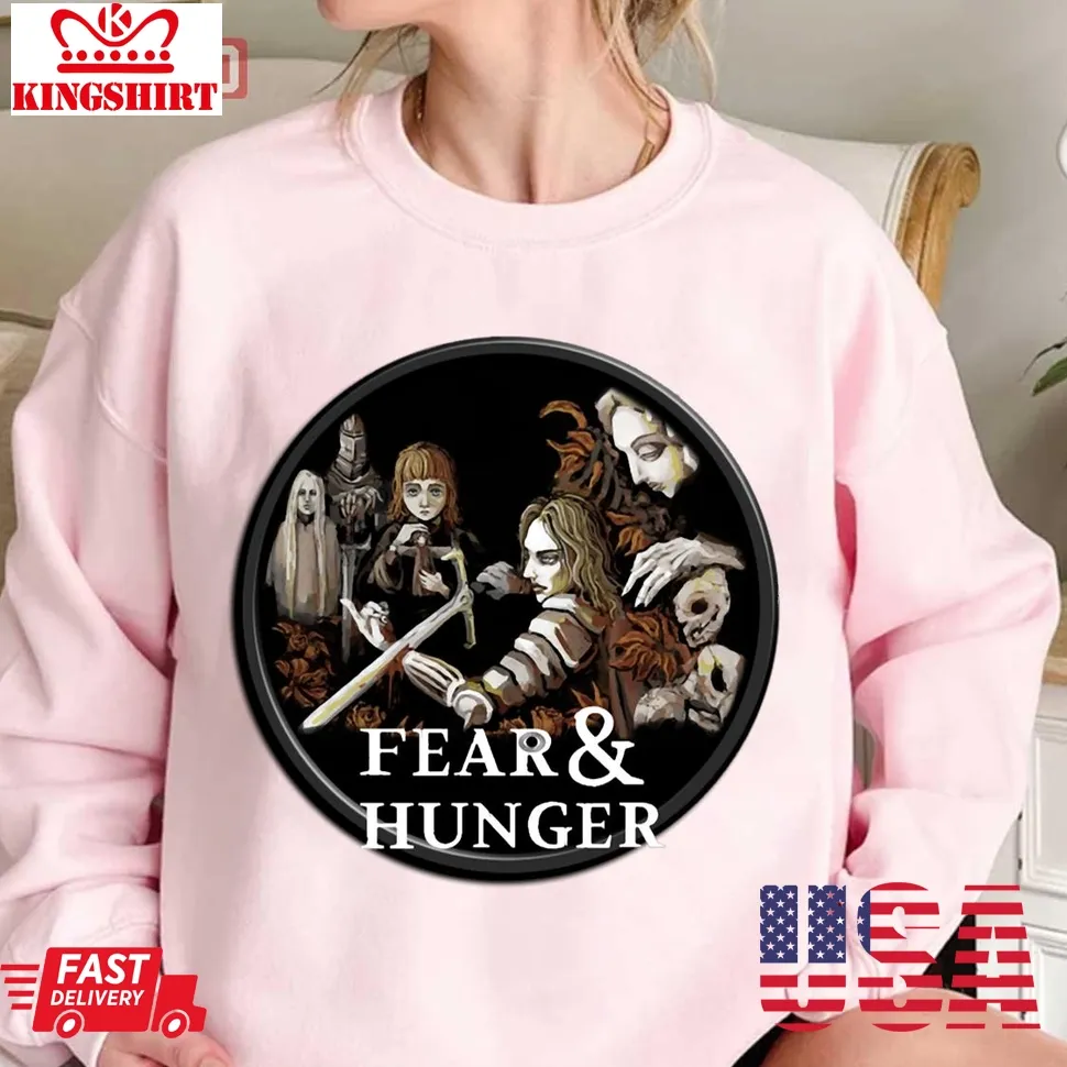 Fear And Hunger Indie Game Icon Unisex Sweatshirt Unisex Tshirt
