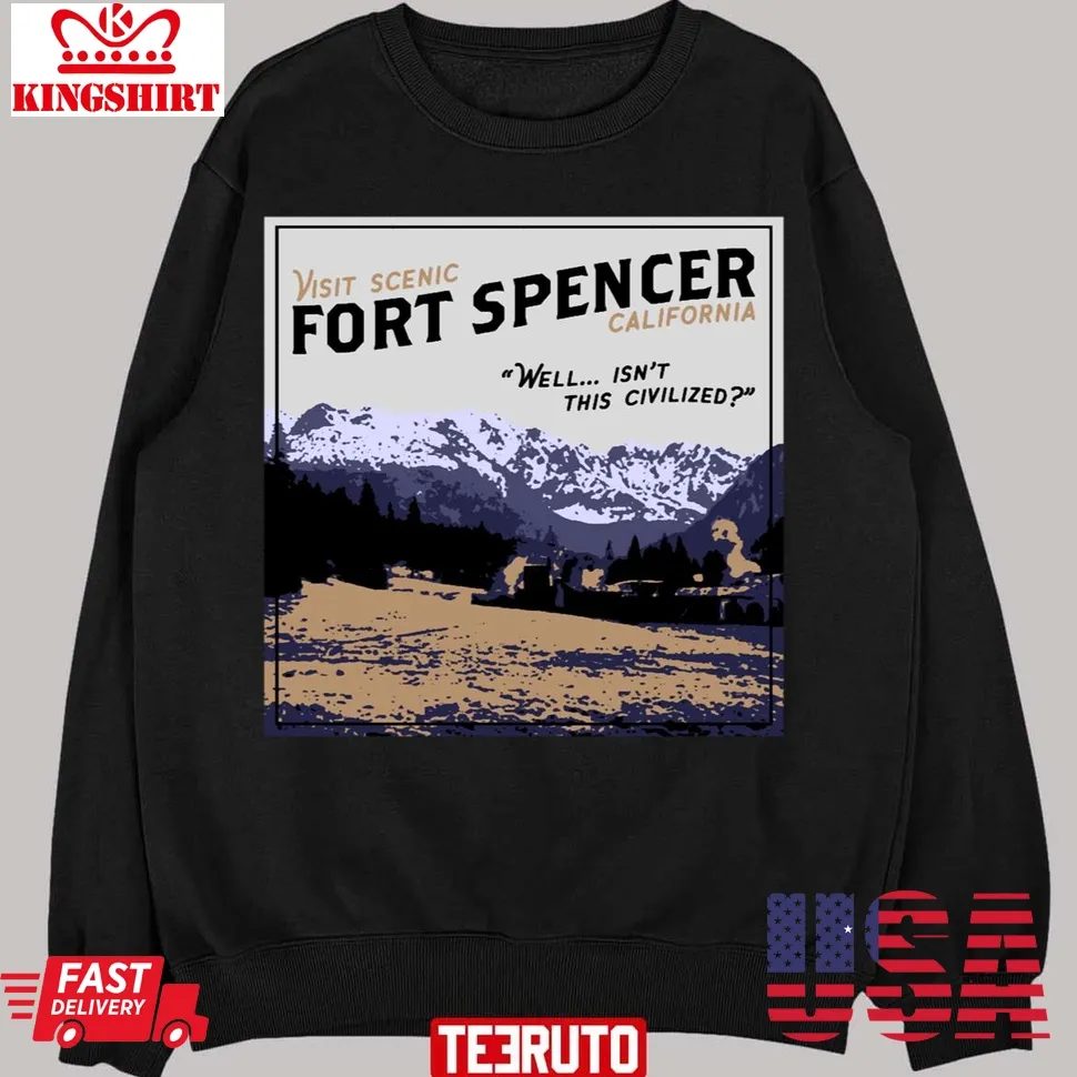 Fort Spencer Unisex Sweatshirt Plus Size