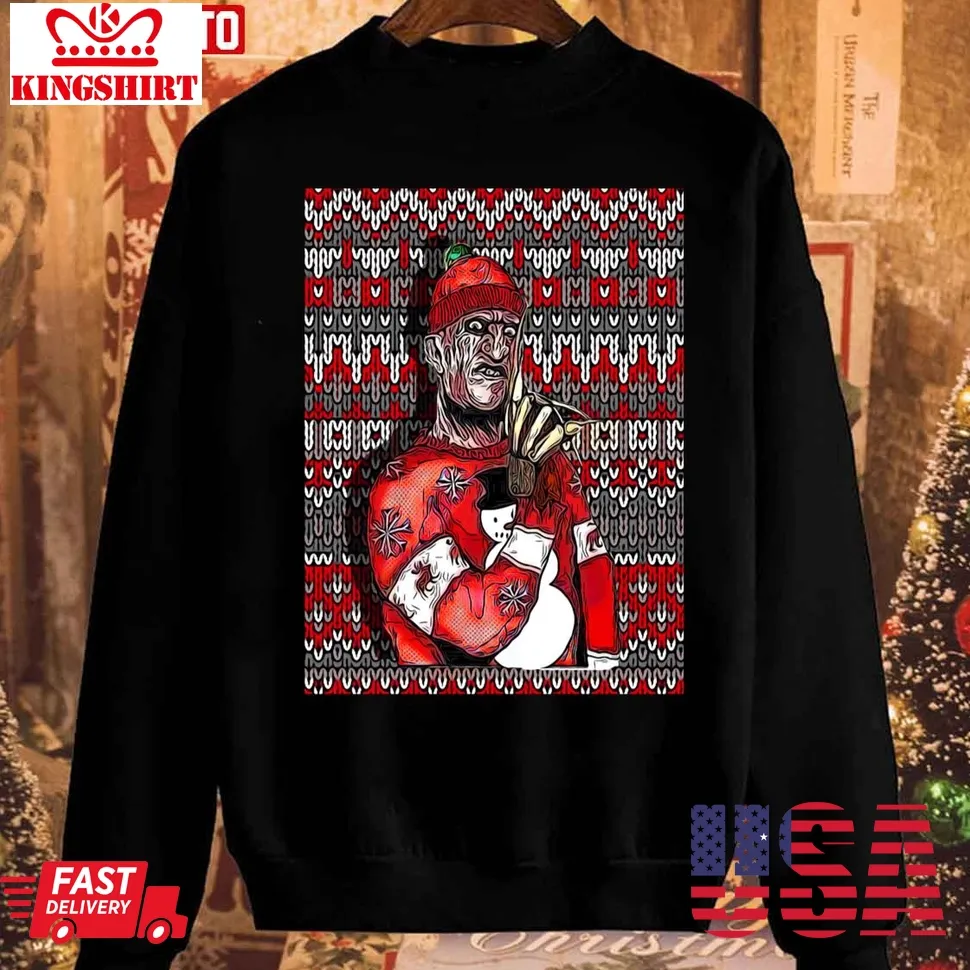 Romantic Style Freddy's Christmas 2023 Unisex Sweatshirt Unisex Tshirt