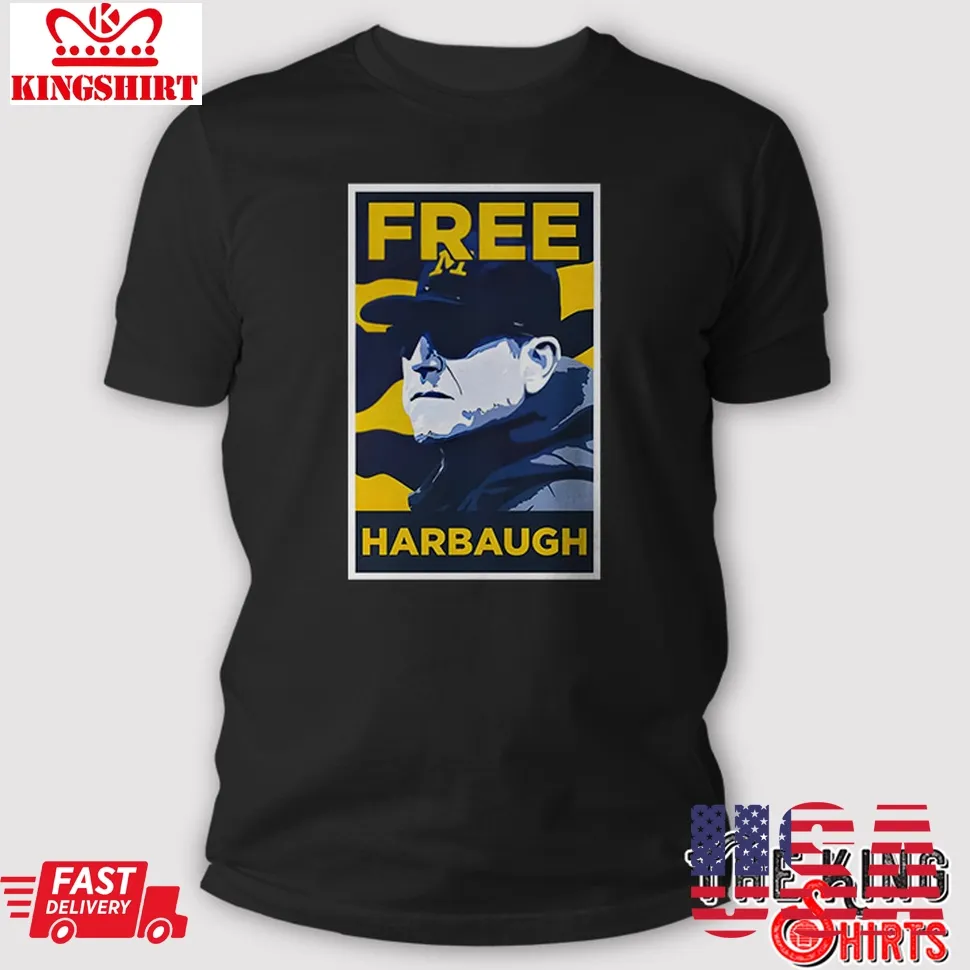 Original Free Coach Harbaugh T Shirt TShirt