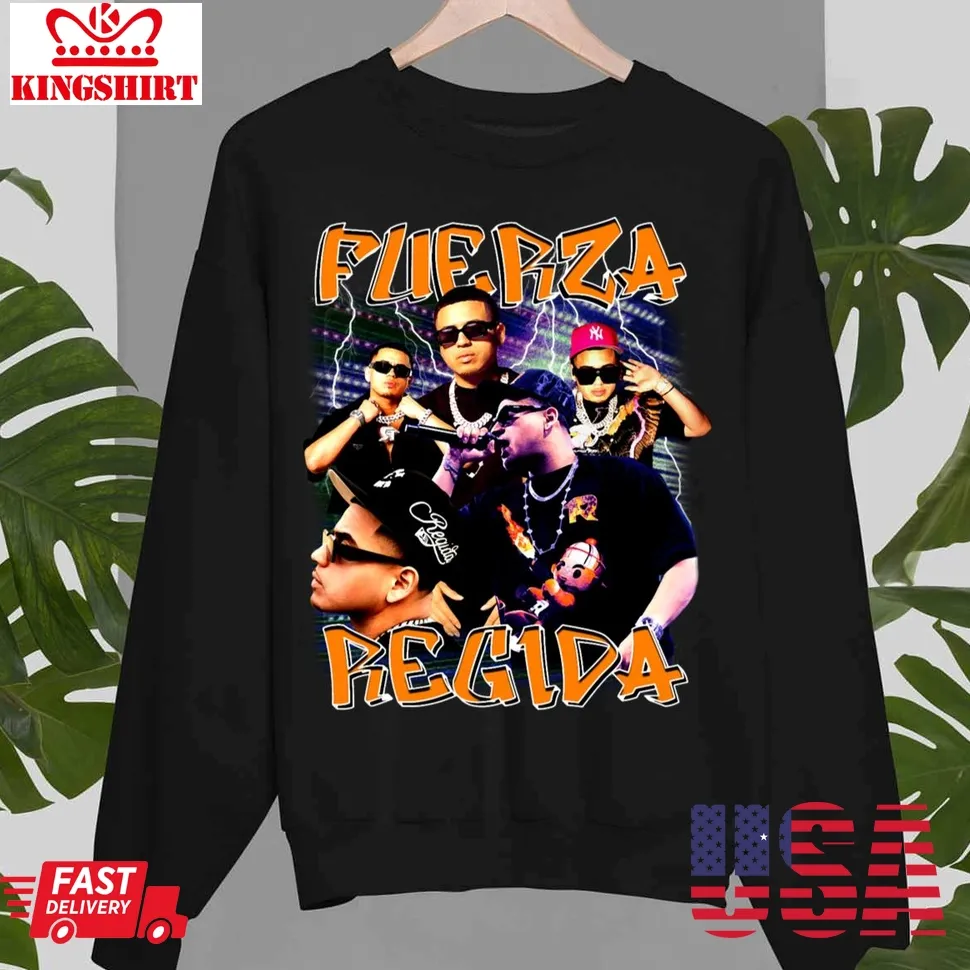 Fuerza Regida Vintage Bootleg Unisex Sweatshirt Size up S to 4XL