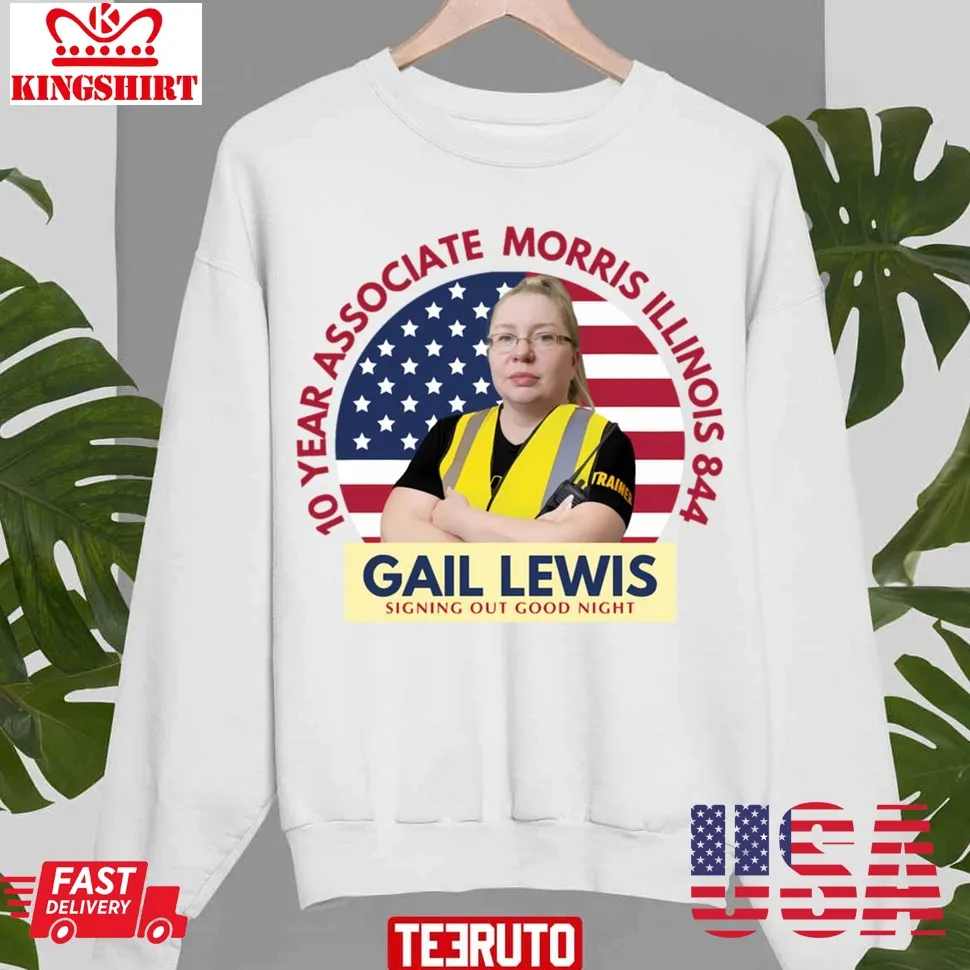 Gail Lewis Walmart Girl 10 Year Associate Morris Illinois 844 Unisex Sweatshirt Size up S to 4XL