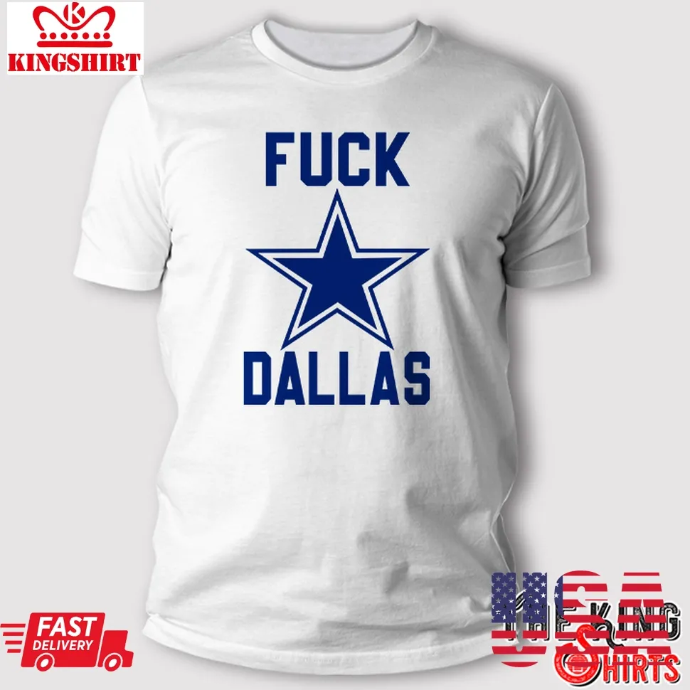 George Kittle Fuck Dallas T Shirt Size up S to 4XL