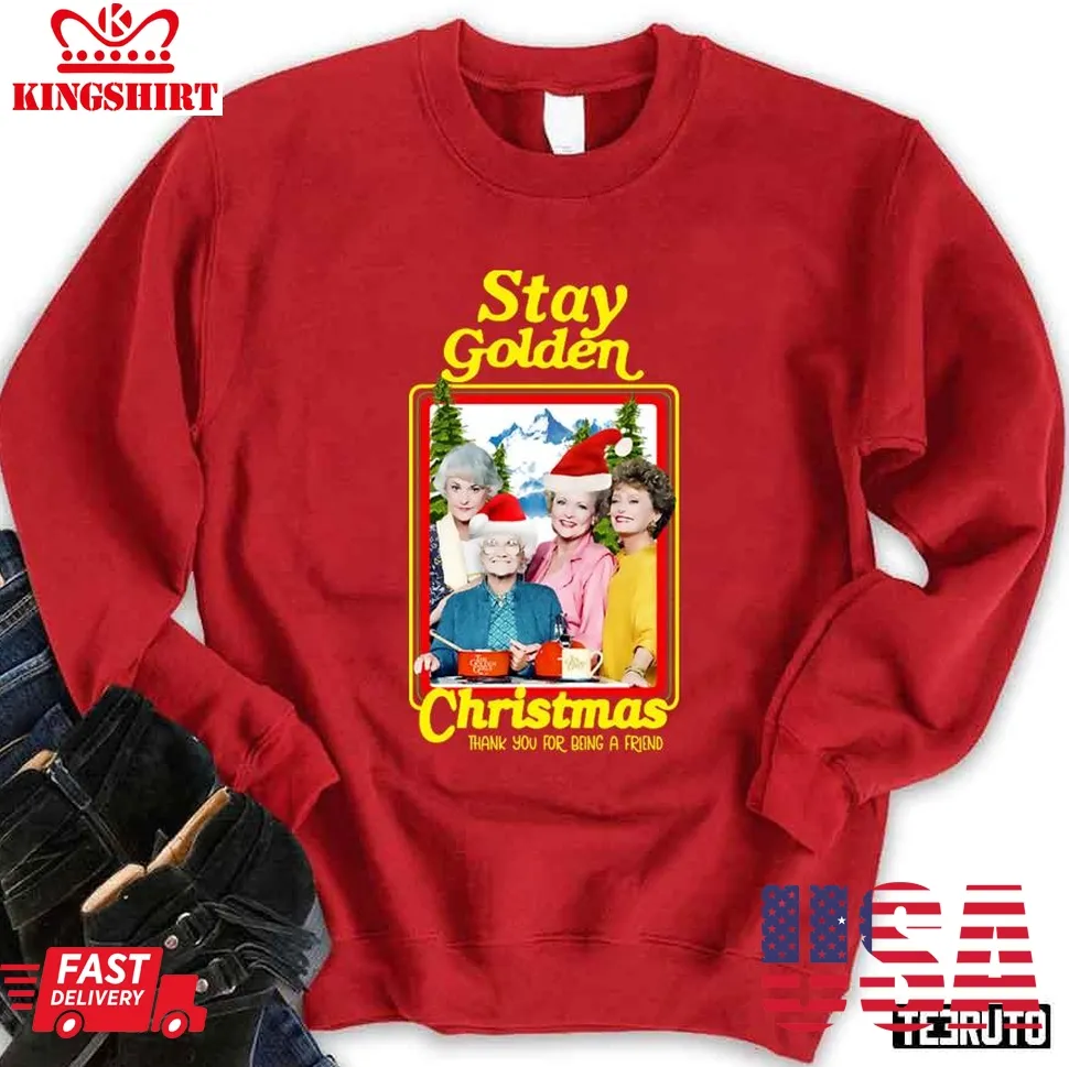 Golden Girls Xmas 2023 Unisex Sweatshirt Unisex Tshirt