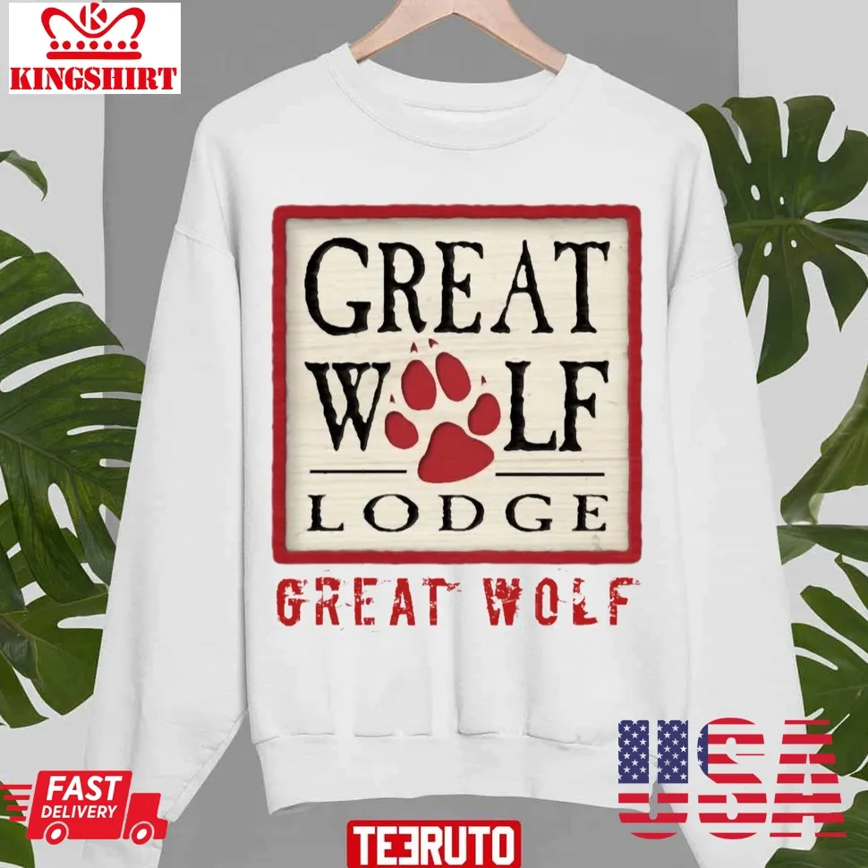 Great Wolf Lodge Logo Unisex Sweatshirt Size up S to 4XL
