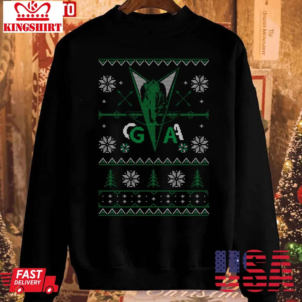 Green Arrow Christmas S Unisex Sweatshirt Size up S to 4XL