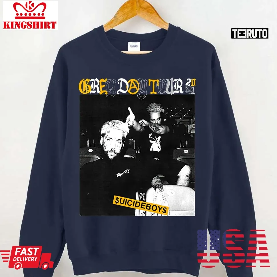 Grey Day Tour 2021 Vintage Unisex Sweatshirt Size up S to 4XL