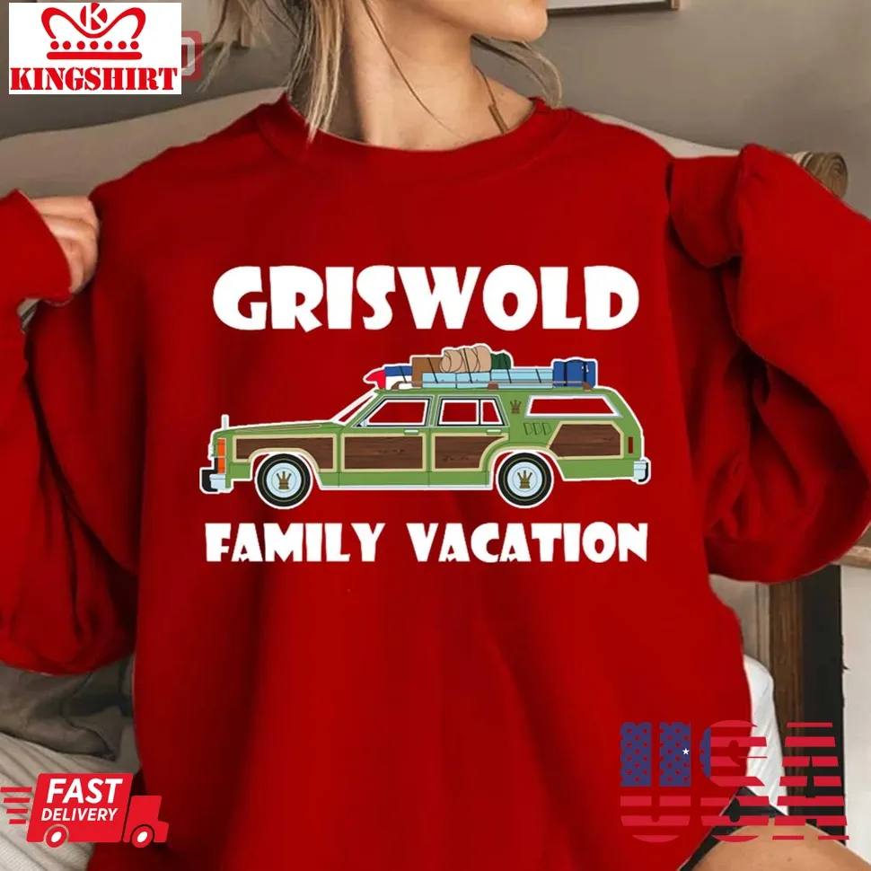 Griswold Family Vacation Christmas Unisex Sweatshirt Plus Size