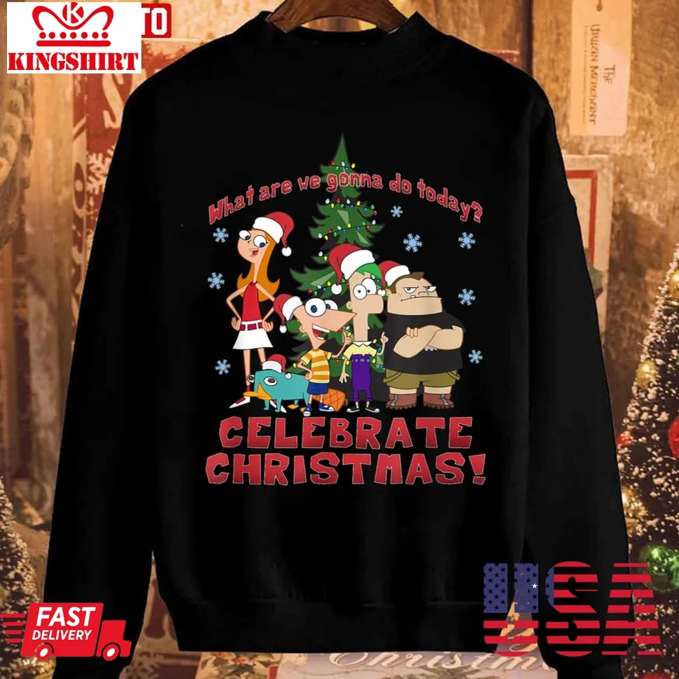 Group Celebrate Christmas Unisex Sweatshirt Size up S to 4XL