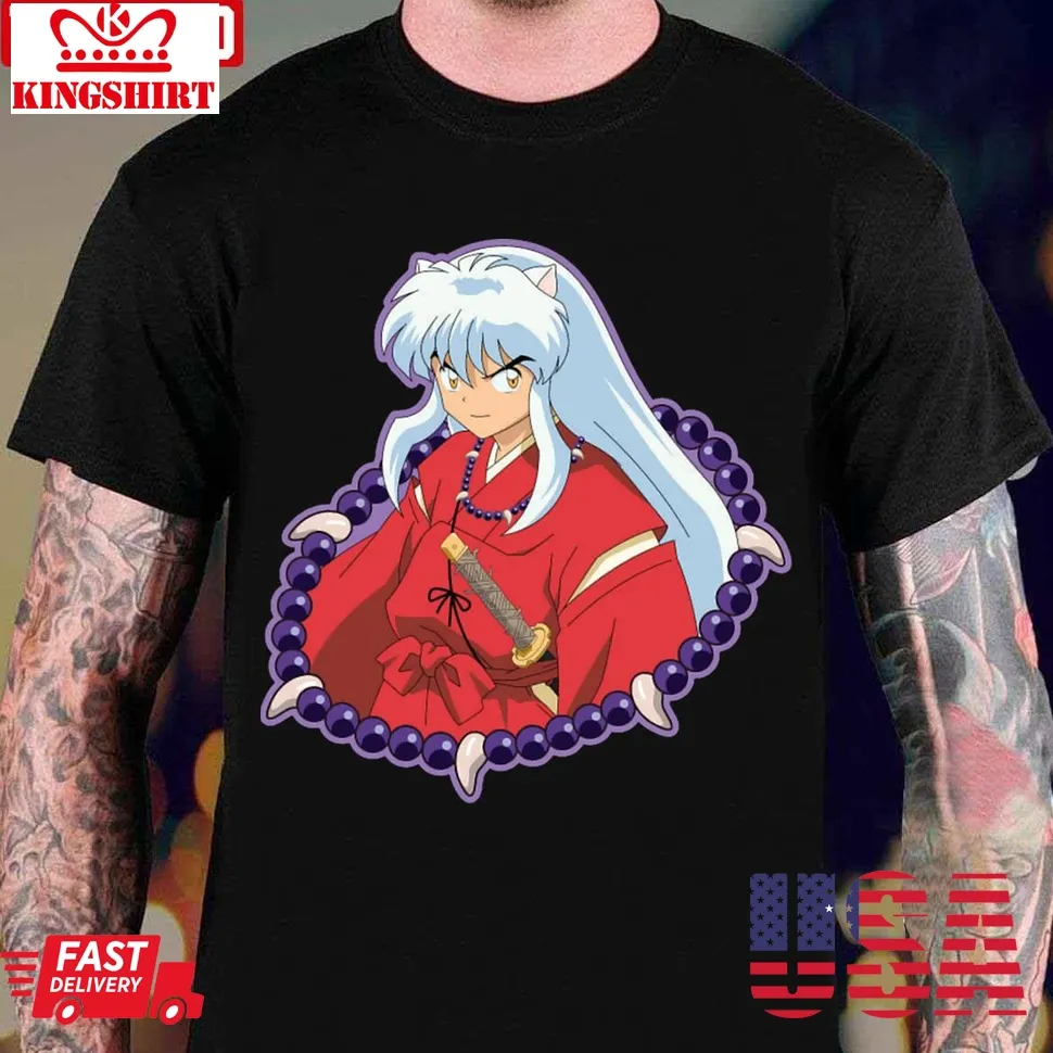 Half Demon Prince Inuyasha Unisex T Shirt TShirt