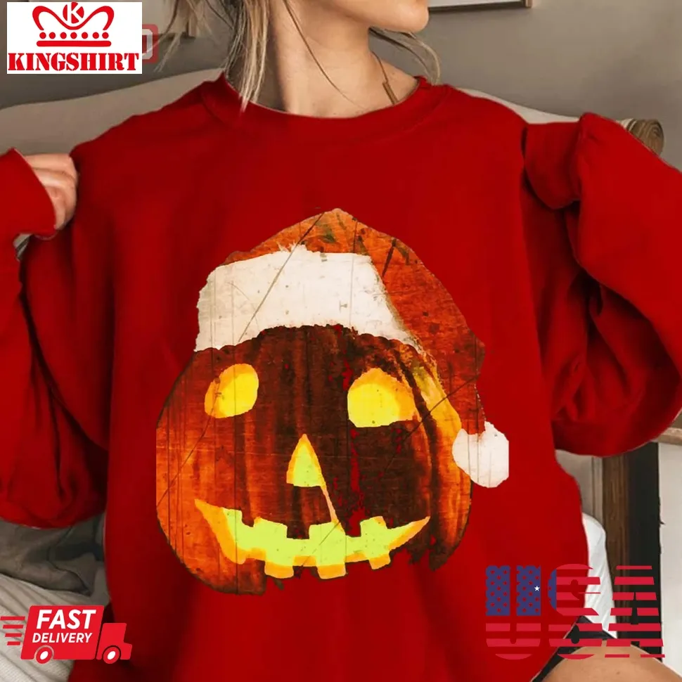 Halloween Christmas Unisex Sweatshirt Size up S to 4XL