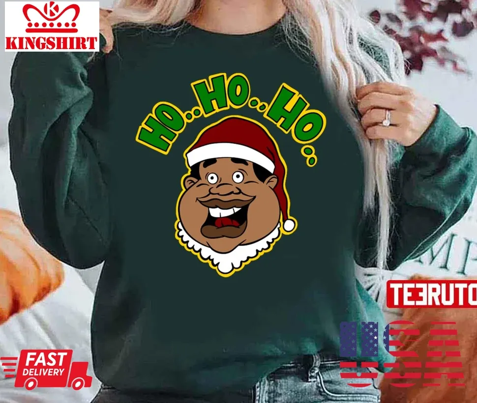 Ho Ho Ho Fat Albert Christmas Unisex Sweatshirt Size up S to 4XL