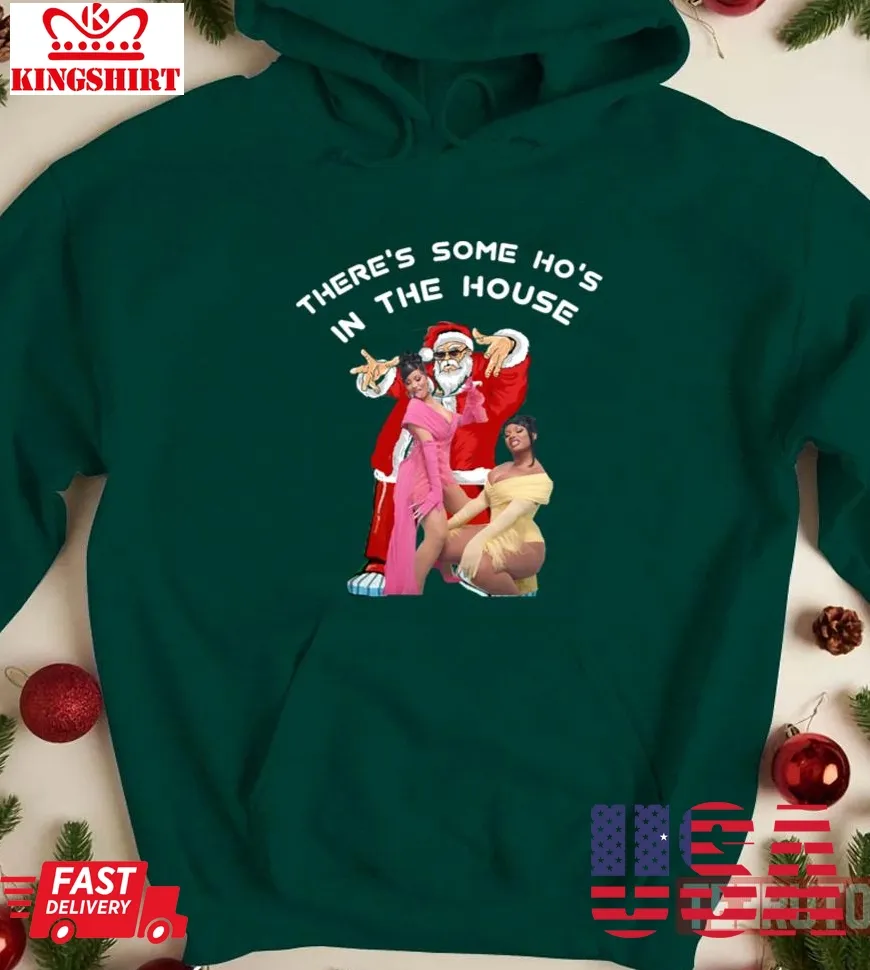 Ho Ho Ho's In The House Unisex Sweatshirt Size up S to 4XL