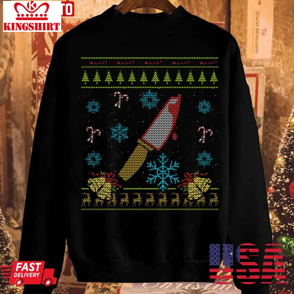 Horror Christmas Design Shirt Science Fiction Unisex Sweatshirt TShirt
