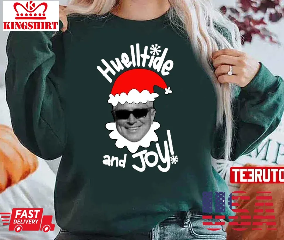 Huelltide And Joy Christmas Unisex Sweatshirt Plus Size