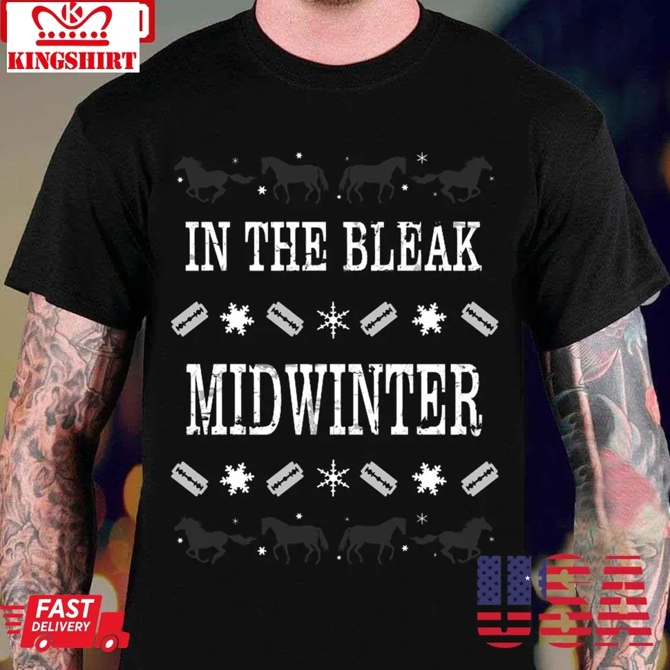 In The Bleak Midwinter Peaky Blinders Christmas Shirt Unisex T Shirt Unisex Tshirt