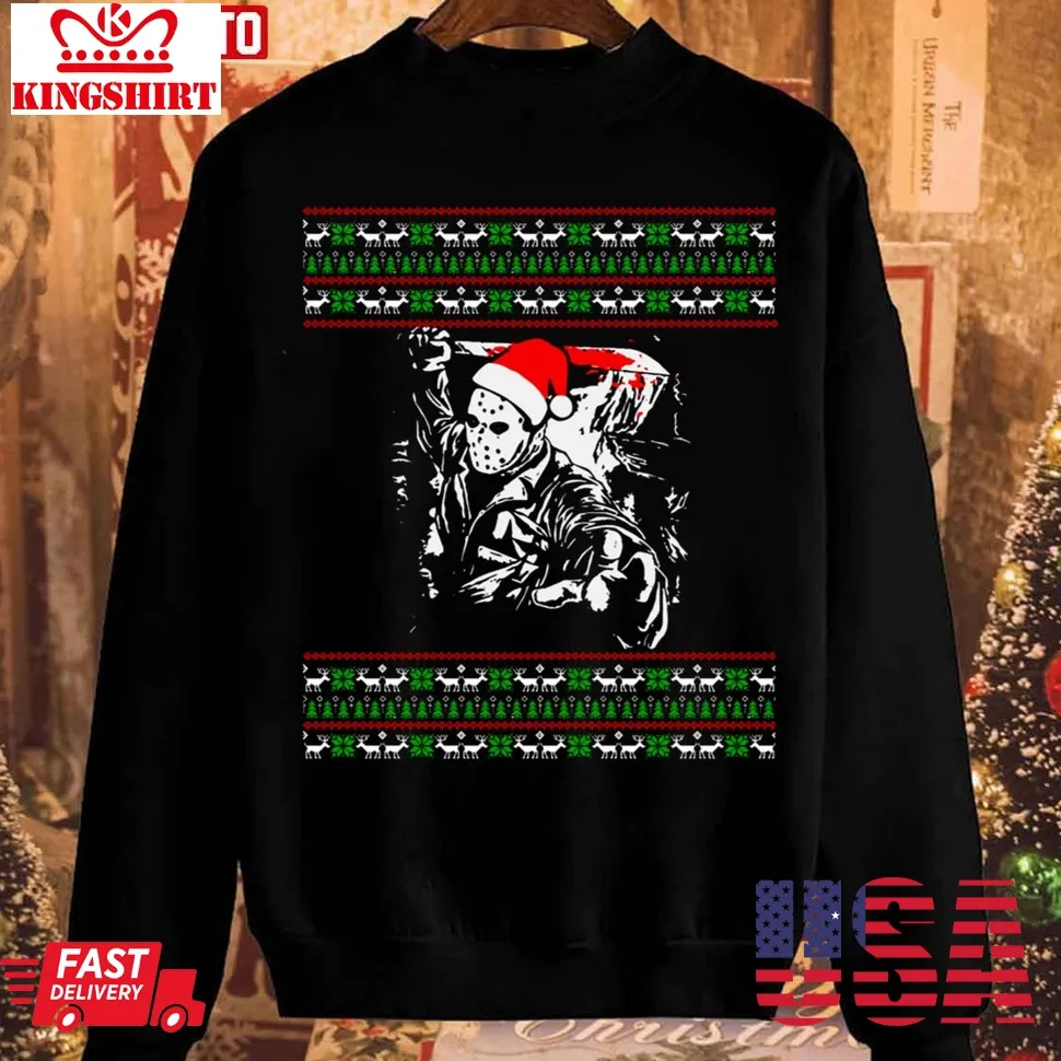 Jason Killer Christmas Jason Voorhees Unisex Sweatshirt TShirt