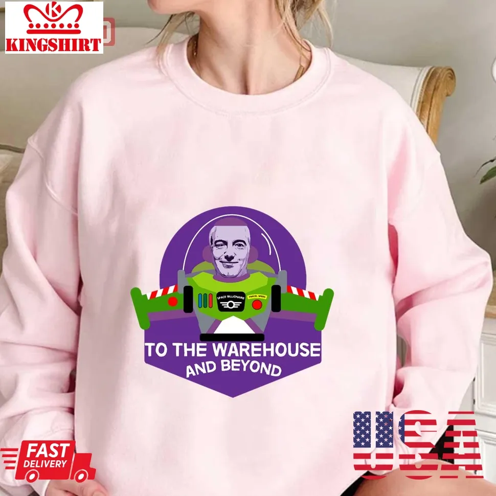 Jeff Bezos Space Flight Parody Comedy Gifts Space Geeks Unisex Sweatshirt Plus Size