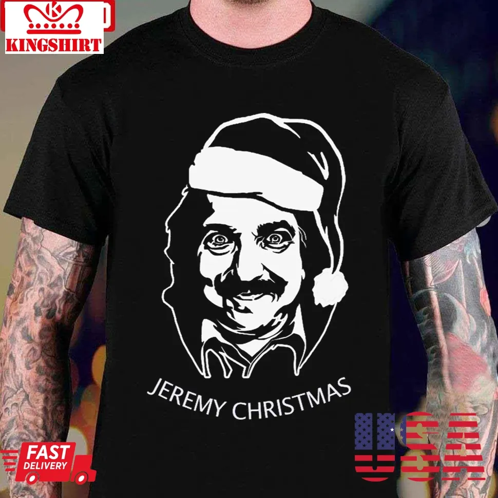 Jeremy Christmas Ron Jeremy Legendary Porn Star Santa Unisex T Shirt Size up S to 4XL