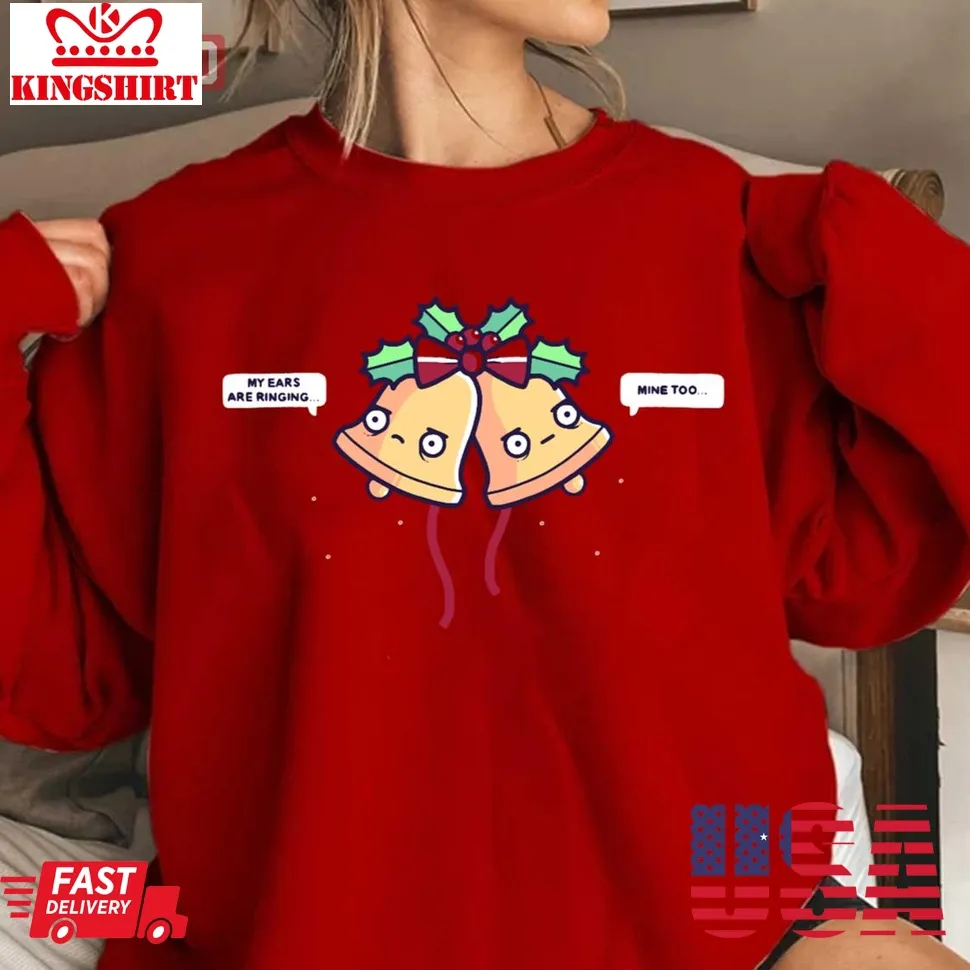 Jingle Bells Christmas 2023 Unisex Sweatshirt Size up S to 4XL