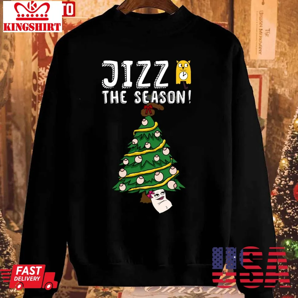 Jizz The Season Christmas 2023 Unisex Sweatshirt Plus Size