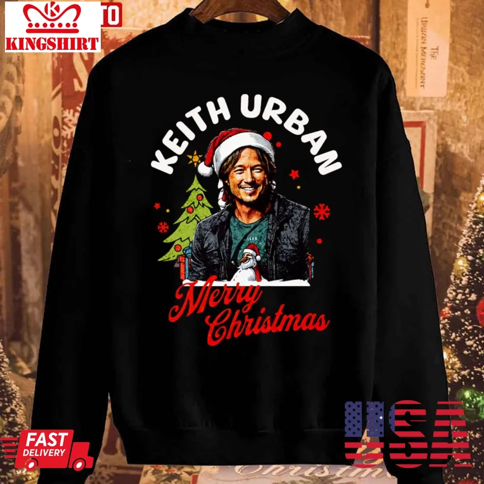 Keith Urban Christmas 80S Unisex Sweatshirt Unisex Tshirt