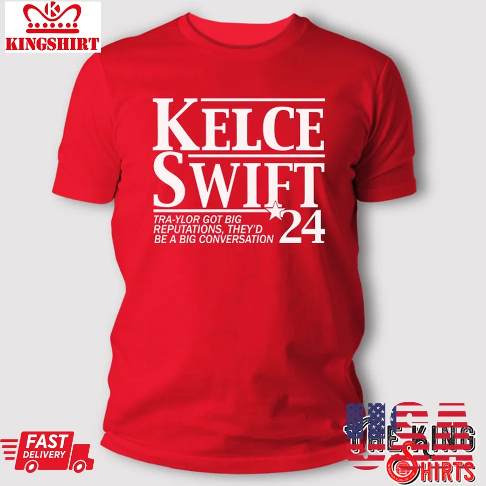 Kelce Swift 2024 T Shirt Size up S to 4XL