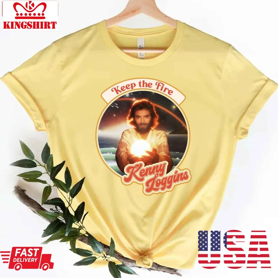 Kenny Loggins Retro Tour Style Design Unisex T Shirt Unisex Tshirt