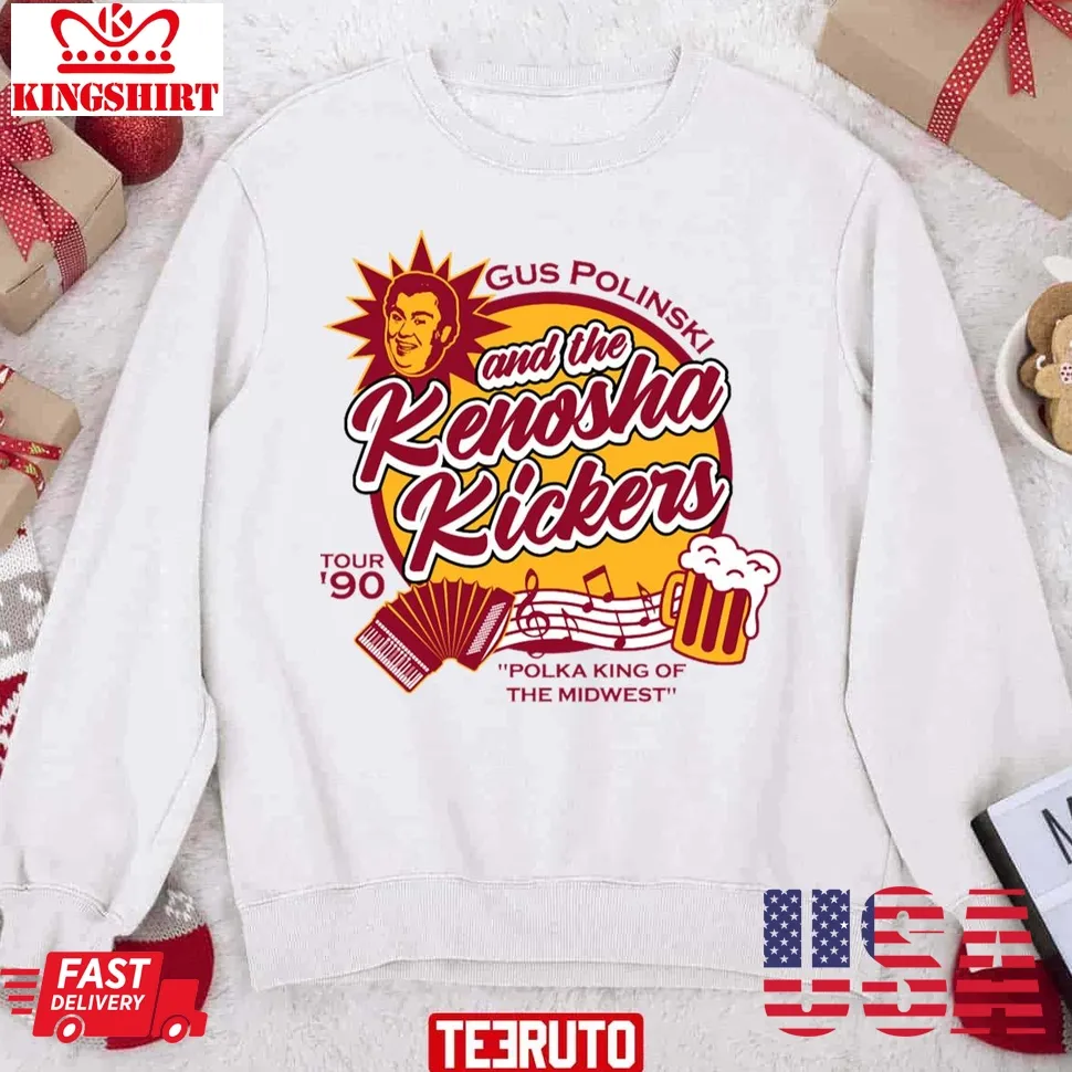 Kenosha Kickers Tour 90S Christmas Unisex Sweatshirt Size up S to 4XL