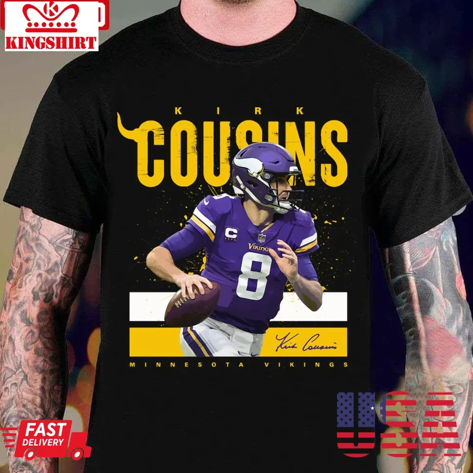 Kirk Cousins Sport Minnesota Unisex T Shirt Plus Size