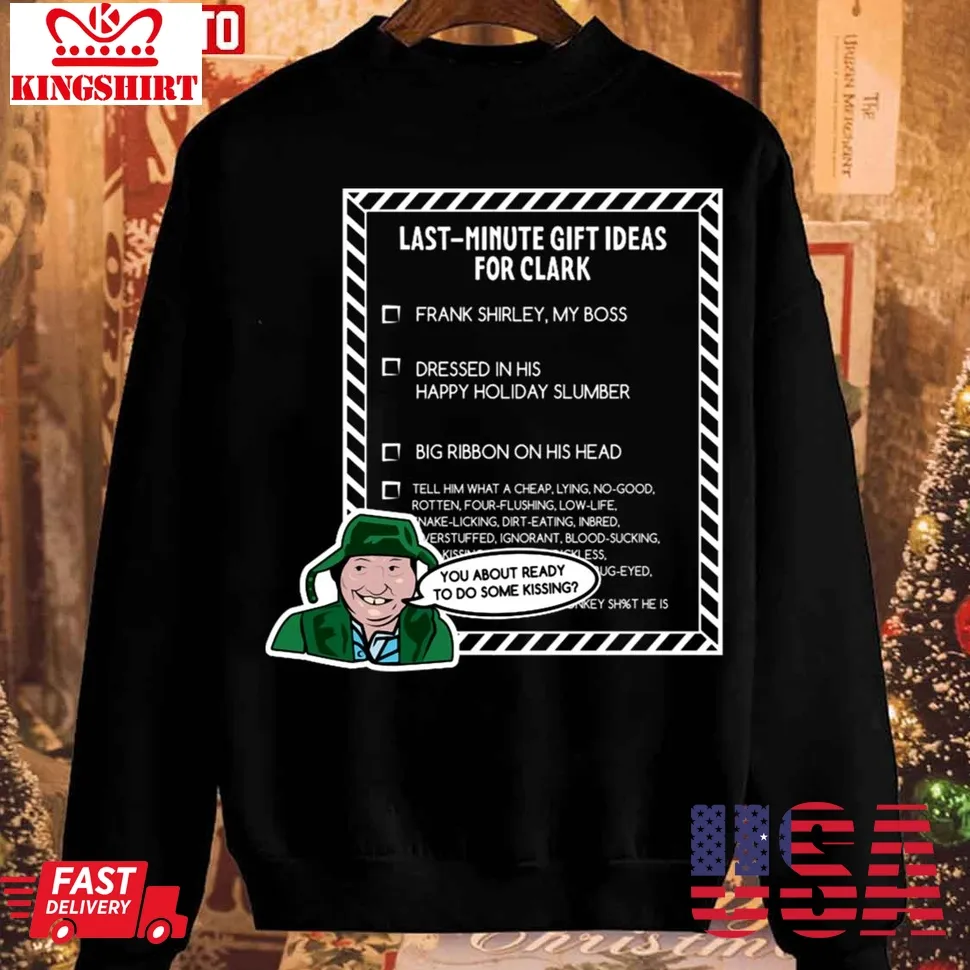 Last Minute Ideas For Clark Christmas Unisex Sweatshirt Plus Size