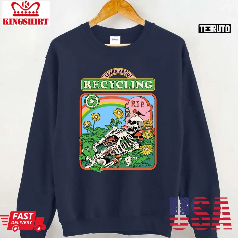 Learn About Recycling Unisex Sweatshirt Unisex Tshirt