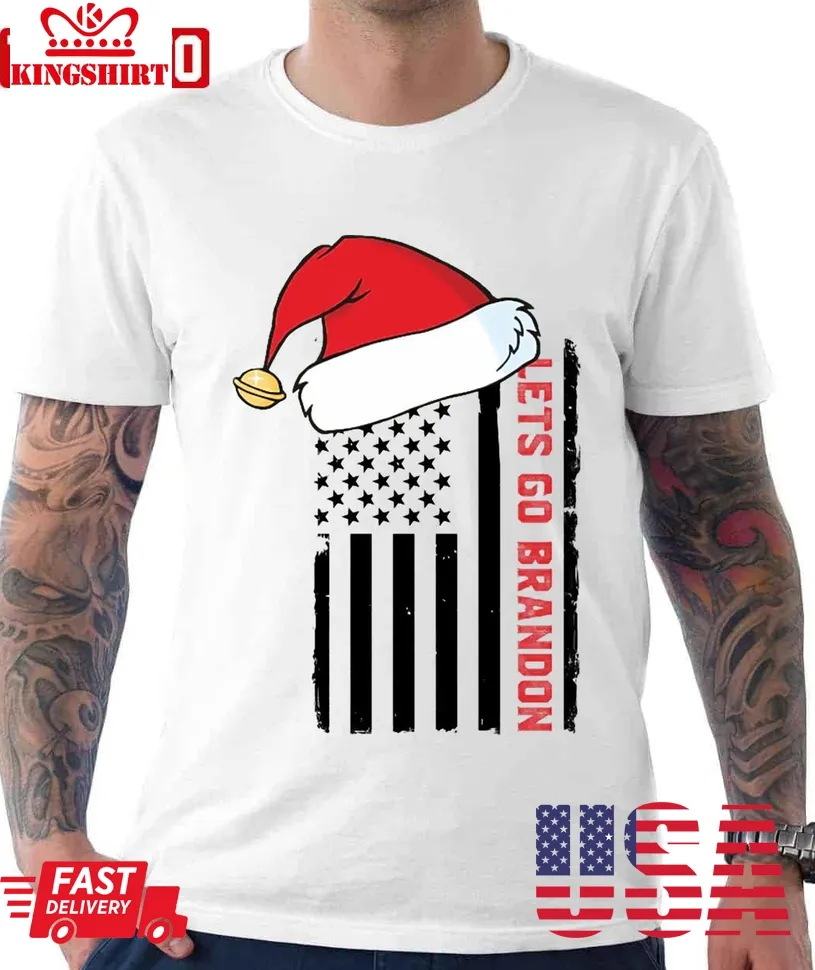 Lets Go Brandon Christmas Unisex T Shirt Unisex Tshirt