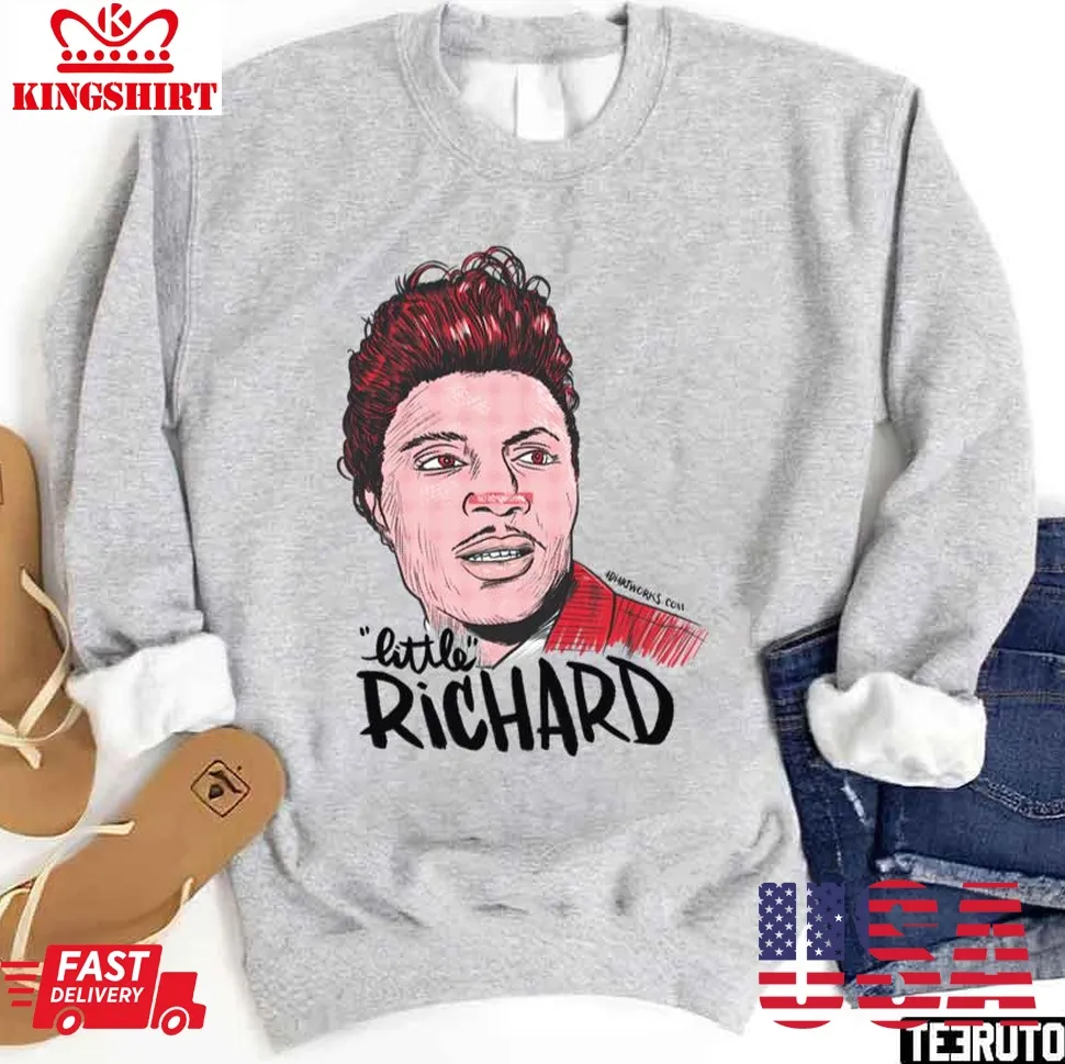 Little Richard The Legend Unisex Sweatshirt Plus Size