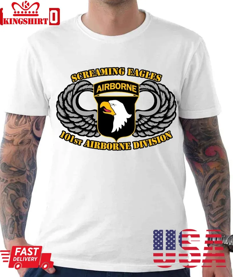 Logo Airborne Division Unisex T Shirt Unisex Tshirt