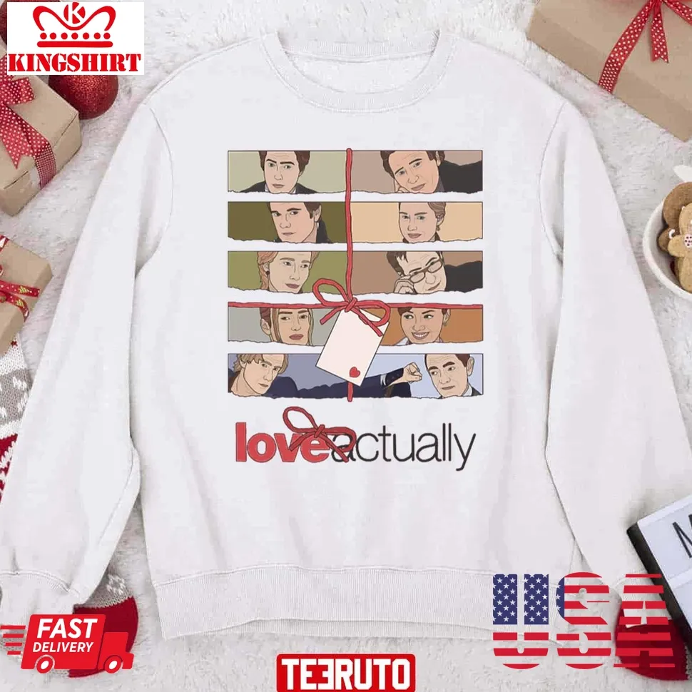 Love Actually Christmas Unisex Sweatshirt Plus Size