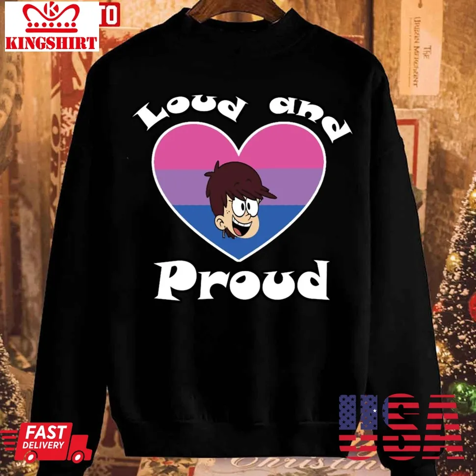 Luna Loud Pride The Loud House Unisex Sweatshirt Unisex Tshirt
